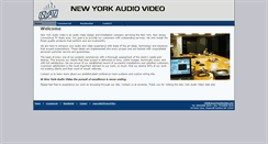 Desktop Screenshot of newyorkaudiovideo.com